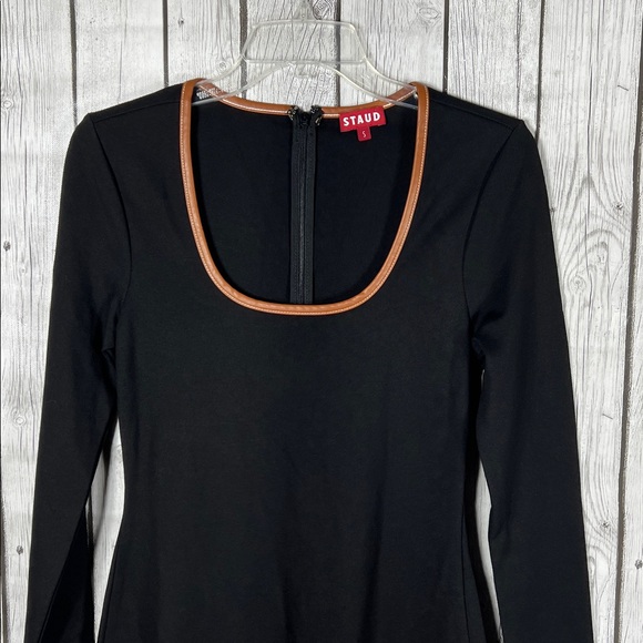 STAUD Joint Mini A-Line Dress size - Picture 4 of 13